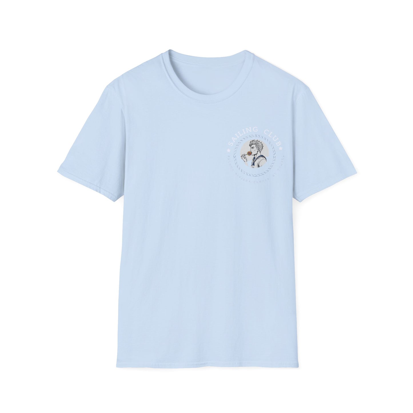 QUEER Sailing Club Unisex Softstyle T-Shirt - Fun Nautical Graphic Tee