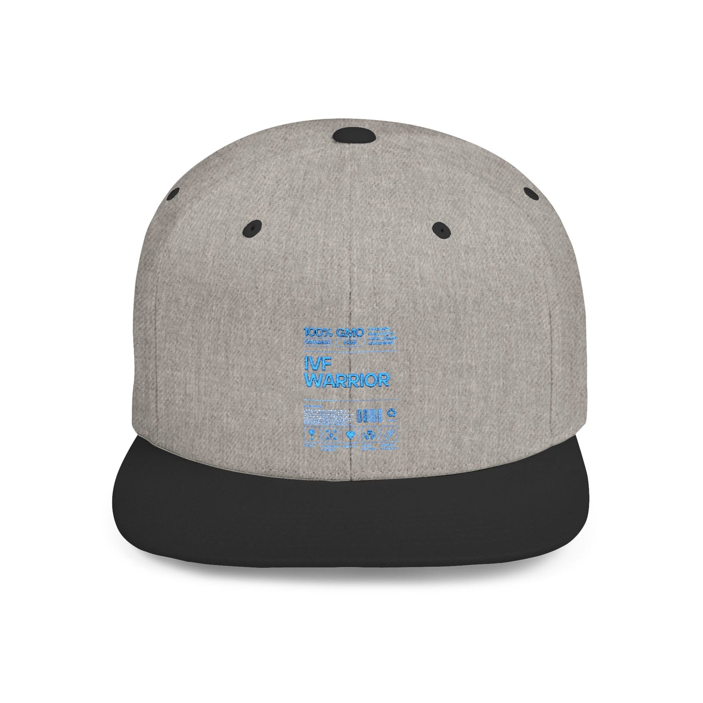 IVF Warrior Snapback Cap, Fertility Awareness Hat, Embroidered Snapback, Infertility Support Cap, Snapback Cap for IVF Journey