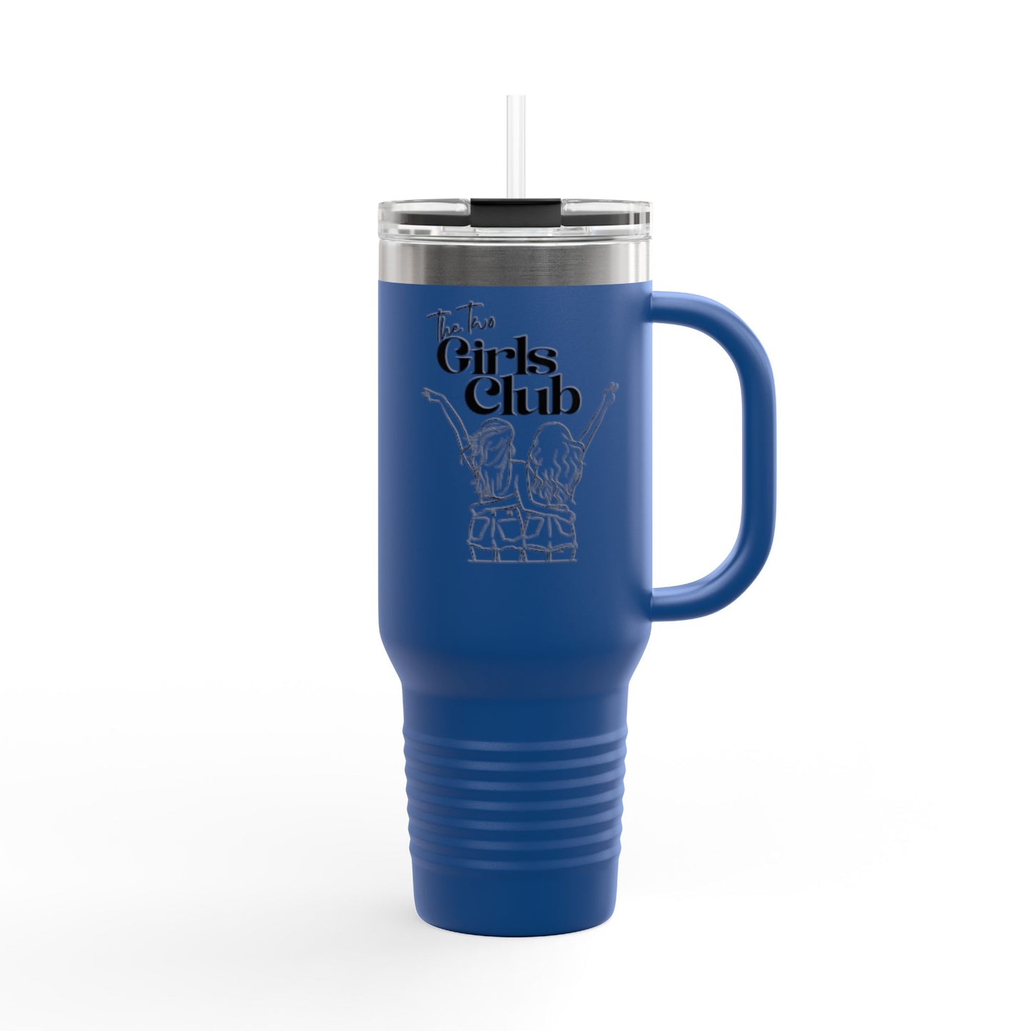 Two Girls Club celebrates Lesbian pride and is for girls who like girls unapologetically proud an Insulated Mug, Playful Lyrics for Lesbians