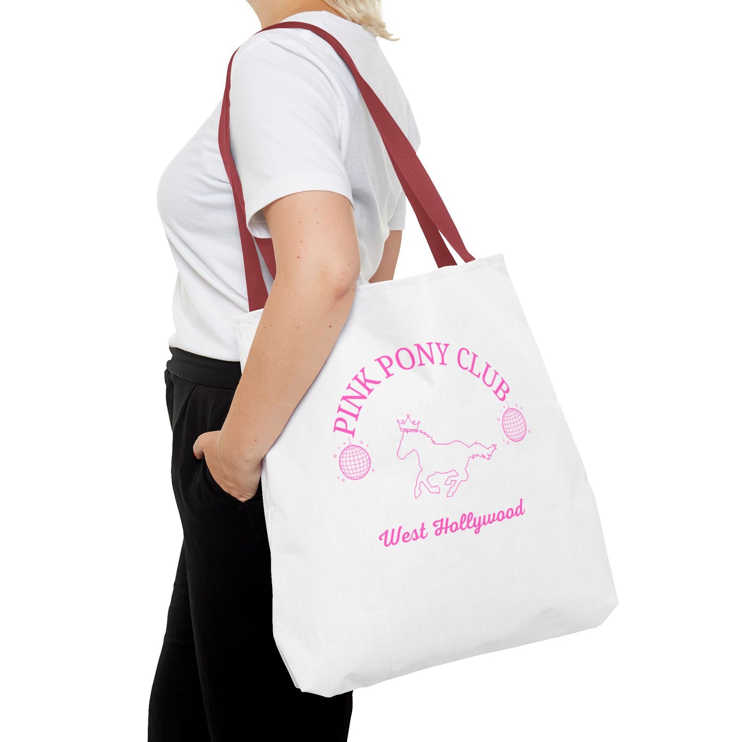 Queers & Queens Pink Pony Club Tote Bag - Stylish & Fun for LGBTQ