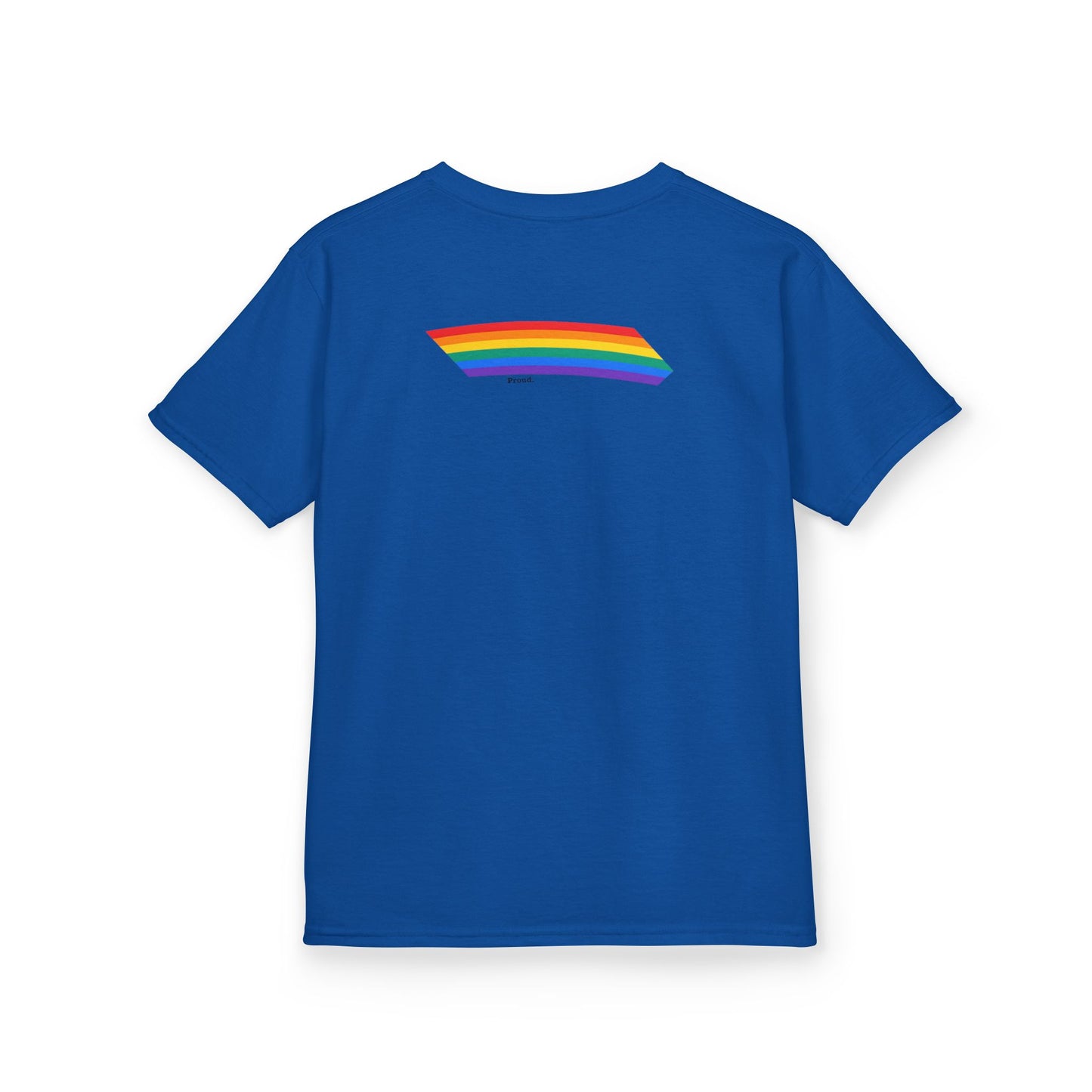 Kids Rainbow Graphic Tee - "Love out Loud" Design pride