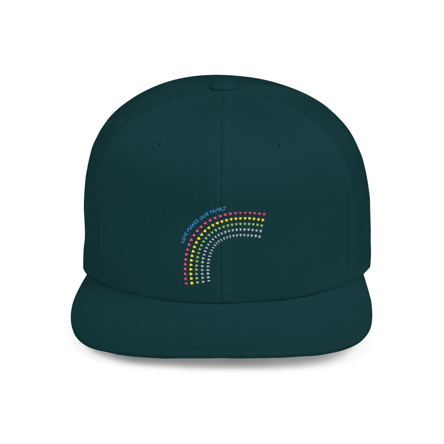 PRIDE LGBTQ+ FAMILY Snapback Cap, Fertility Awareness Hat, Embroidered Snapback, Pride Family matching caps