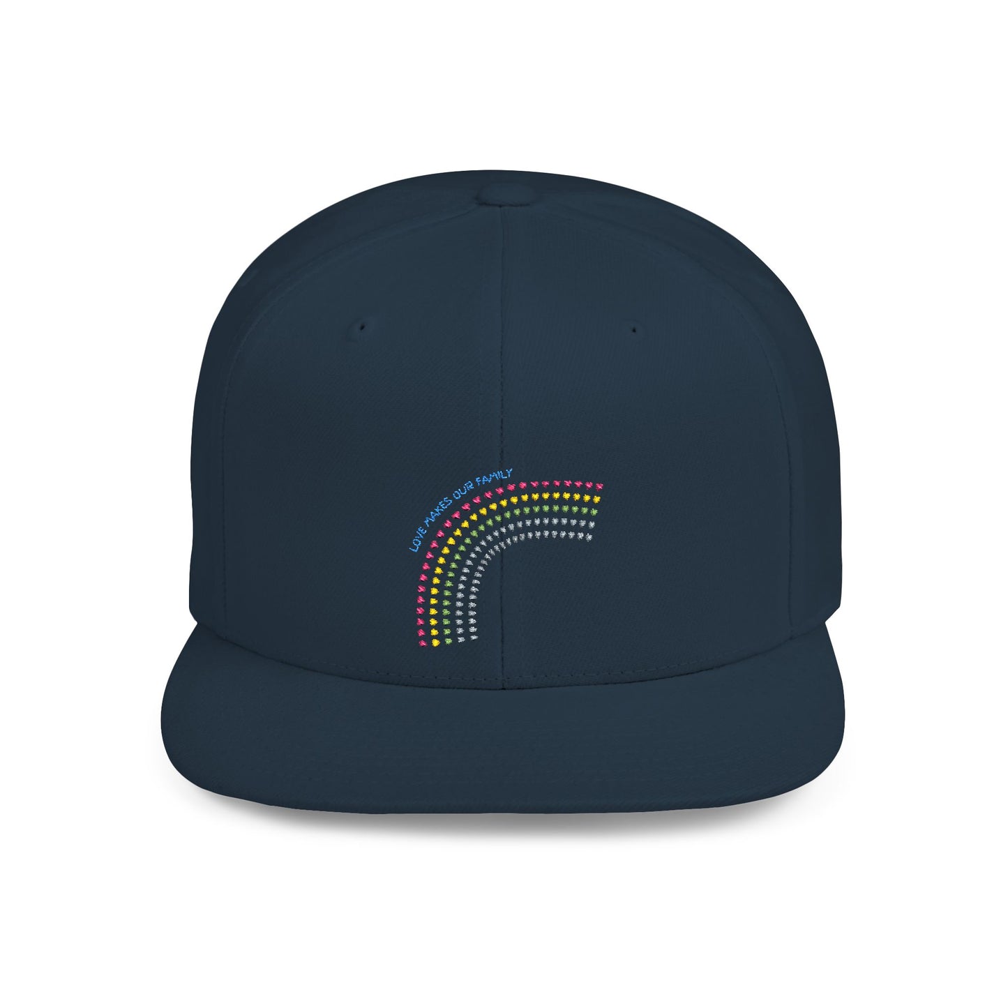 PRIDE LGBTQ+ FAMILY Snapback Cap, Fertility Awareness Hat, Embroidered Snapback, Pride Family matching caps