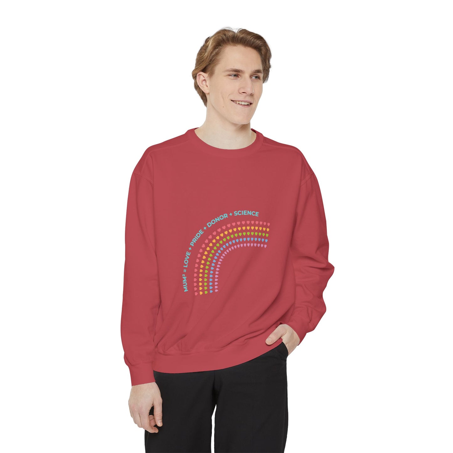 PRIDE MUMS Colorful Pride & Science Sweatshirt, Unisex Fashion, LGBTQ+ Apparel, Comfortable Casual Wear, Perfect Gift for Pride Month