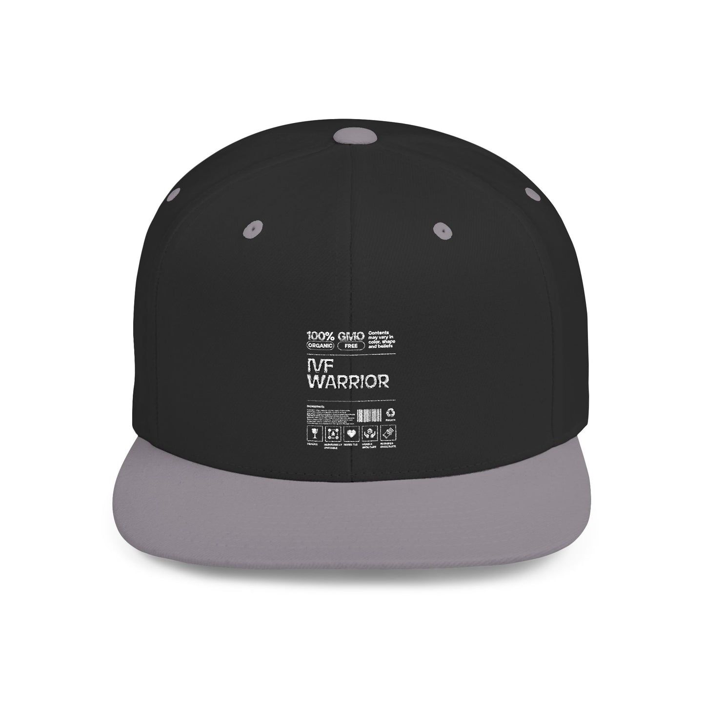IVF Warrior Snapback Cap, Fertility Awareness Hat, Embroidered Snapback, Infertility Support Cap, Snapback Cap for IVF Journey