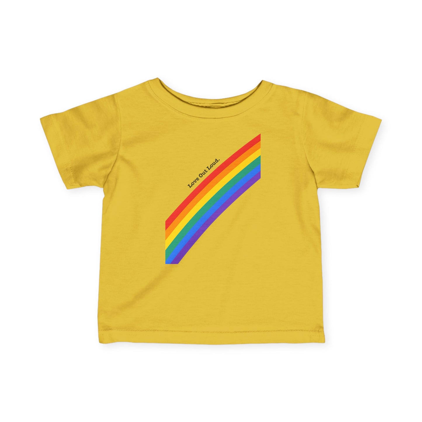 Rainbow Pride Infant Tee - Celebrate Love and Diversity