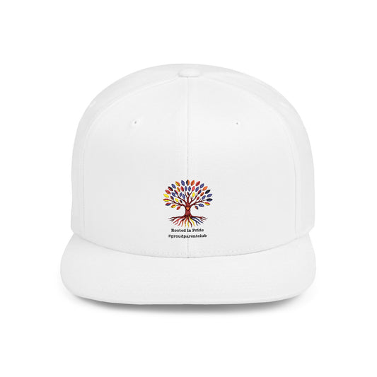 Snapback Cap Proud Parent of LGBTQ Offspring for Pride Support