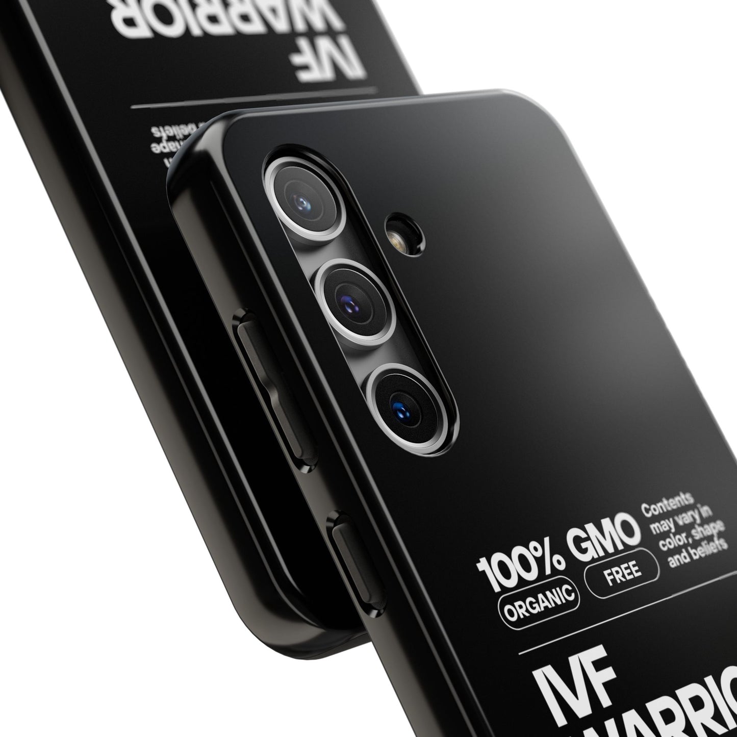 IVF Warrior Tough Phone Case - Empowering Gift for Fertility Journey, IVF Support, Organic Design, Personalized Cases, Motivational Art