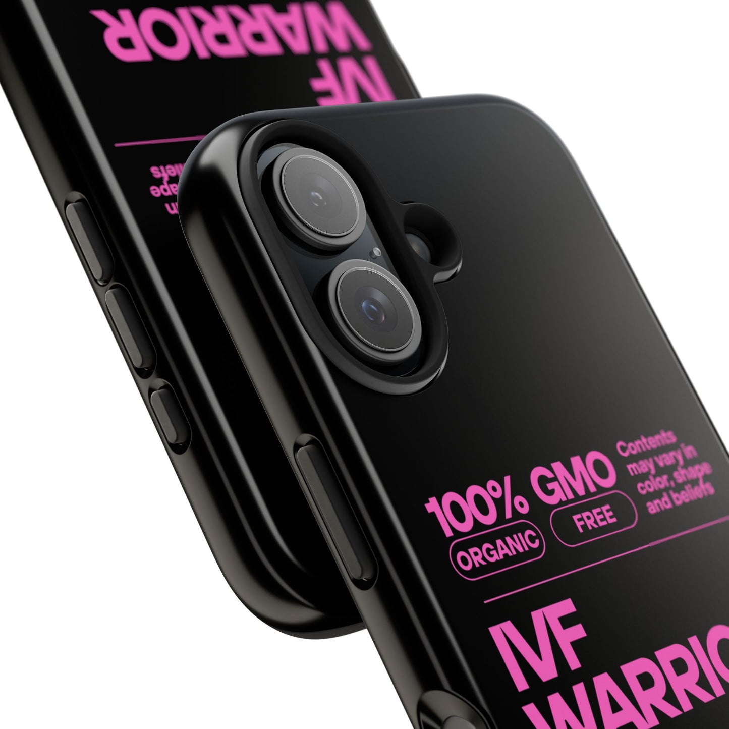IVF Warrior Tough Phone Case - Empowering Gift for Fertility Journey, IVF Support, Organic Design, Personalized Cases, Motivational Art