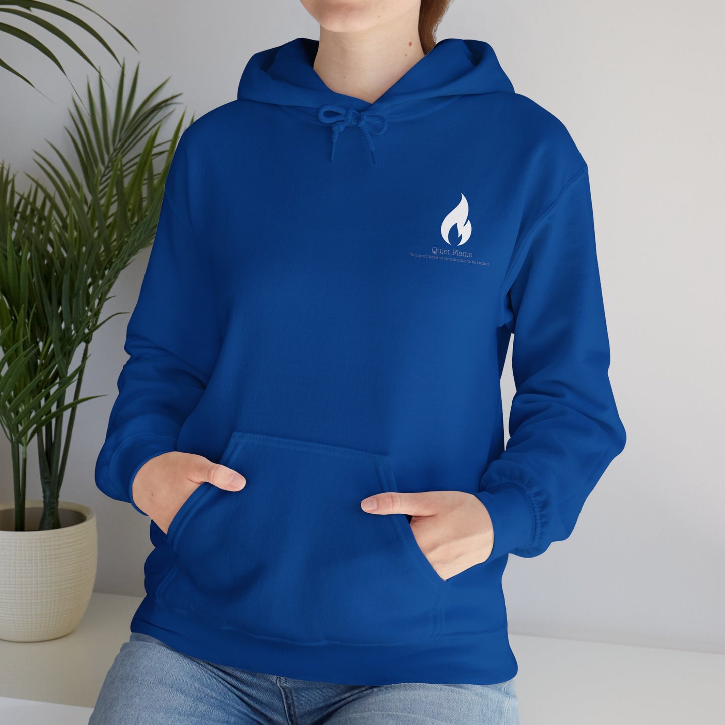 Quiet Flame Hoodie for Ace & Aro -Cozy Casual Hoodie with Fun Quote for Chill Days, Relaxed Sweatshirt for Friendship Days, Gift for Comfort Lovers, Ideal for Lounging, [...]