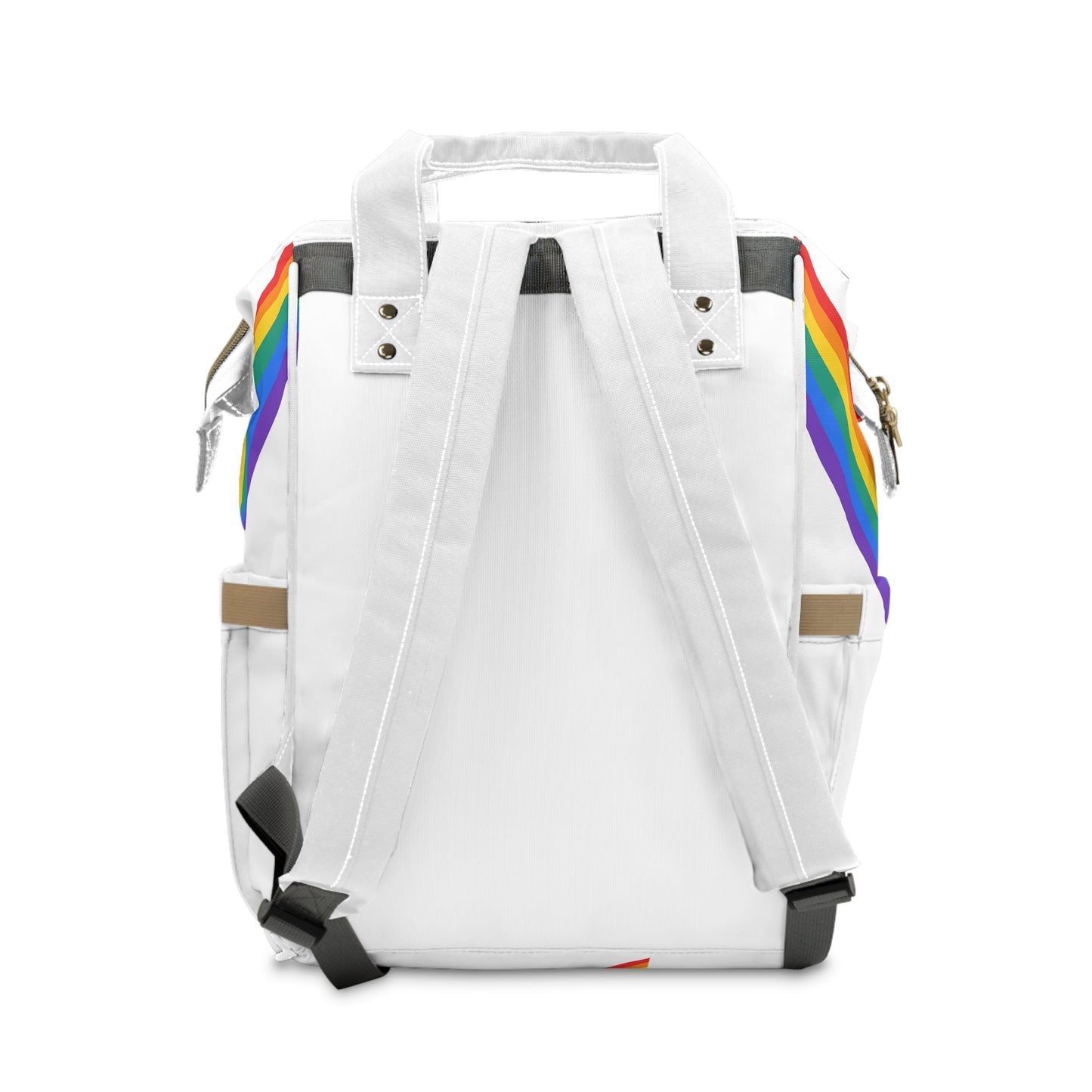 Rainbow Poop Emoji Diaper Backpack - Fun & Functional Baby Gear