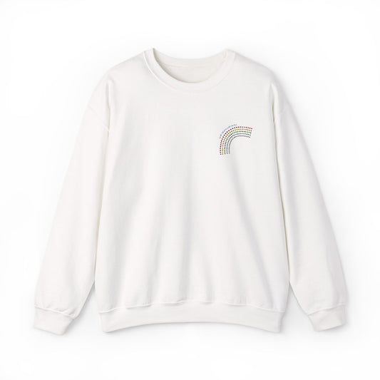PRIDE LGBTQ+ Family Rainbow Crewneck Sweatshirt - Unisex Style for PRIDE Perfect Gift for Friends, Casual Wear, Cozy Outfit, Summer