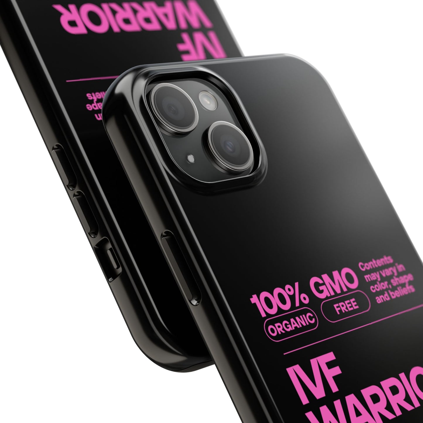 IVF Warrior Tough Phone Case - Empowering Gift for Fertility Journey, IVF Support, Organic Design, Personalized Cases, Motivational Art