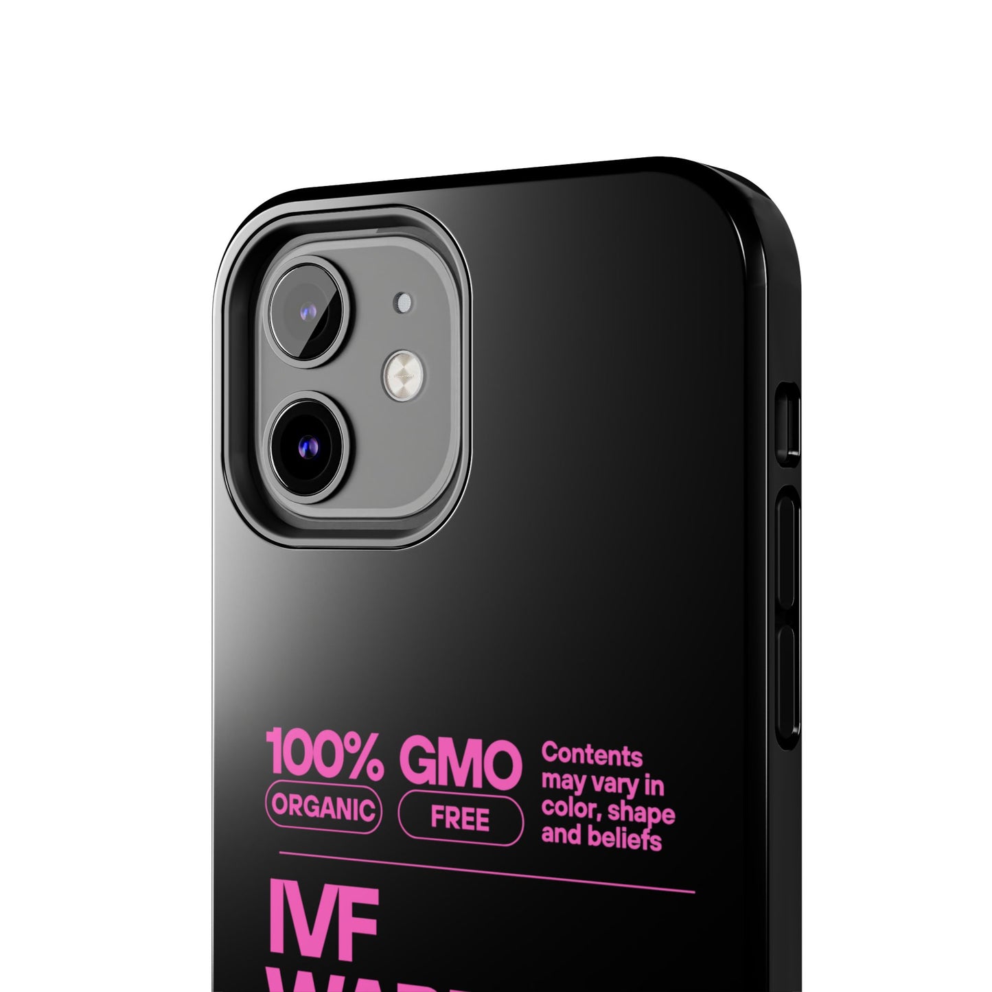 IVF Warrior Tough Phone Case - Empowering Gift for Fertility Journey, IVF Support, Organic Design, Personalized Cases, Motivational Art
