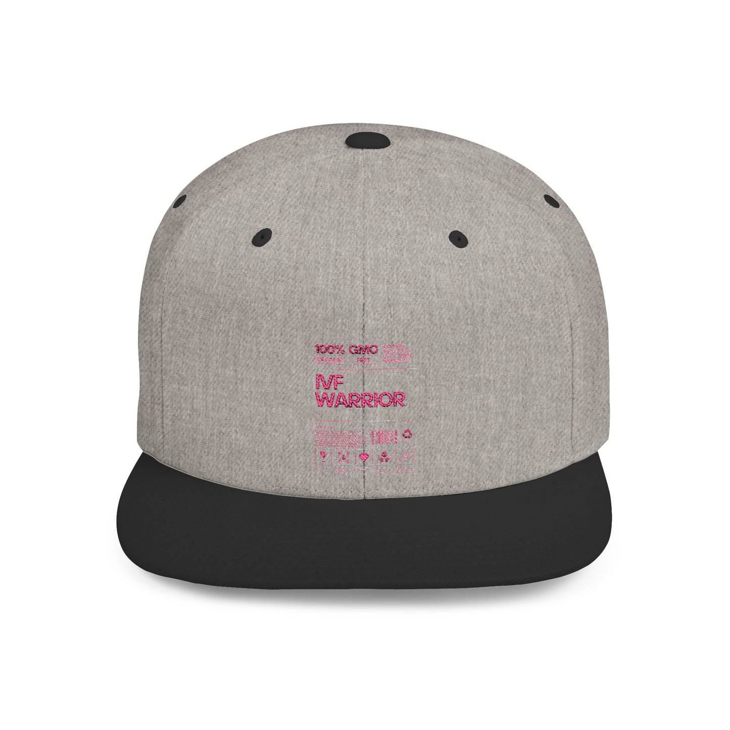 IVF Warrior Snapback Cap, Fertility Awareness Hat, Embroidered Snapback, Infertility Support Cap, Snapback Cap for IVF Journey