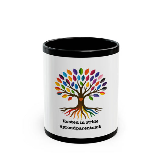 Mug - Proud Parent of LGBTQ Offspring Supportive Work Desk Decor