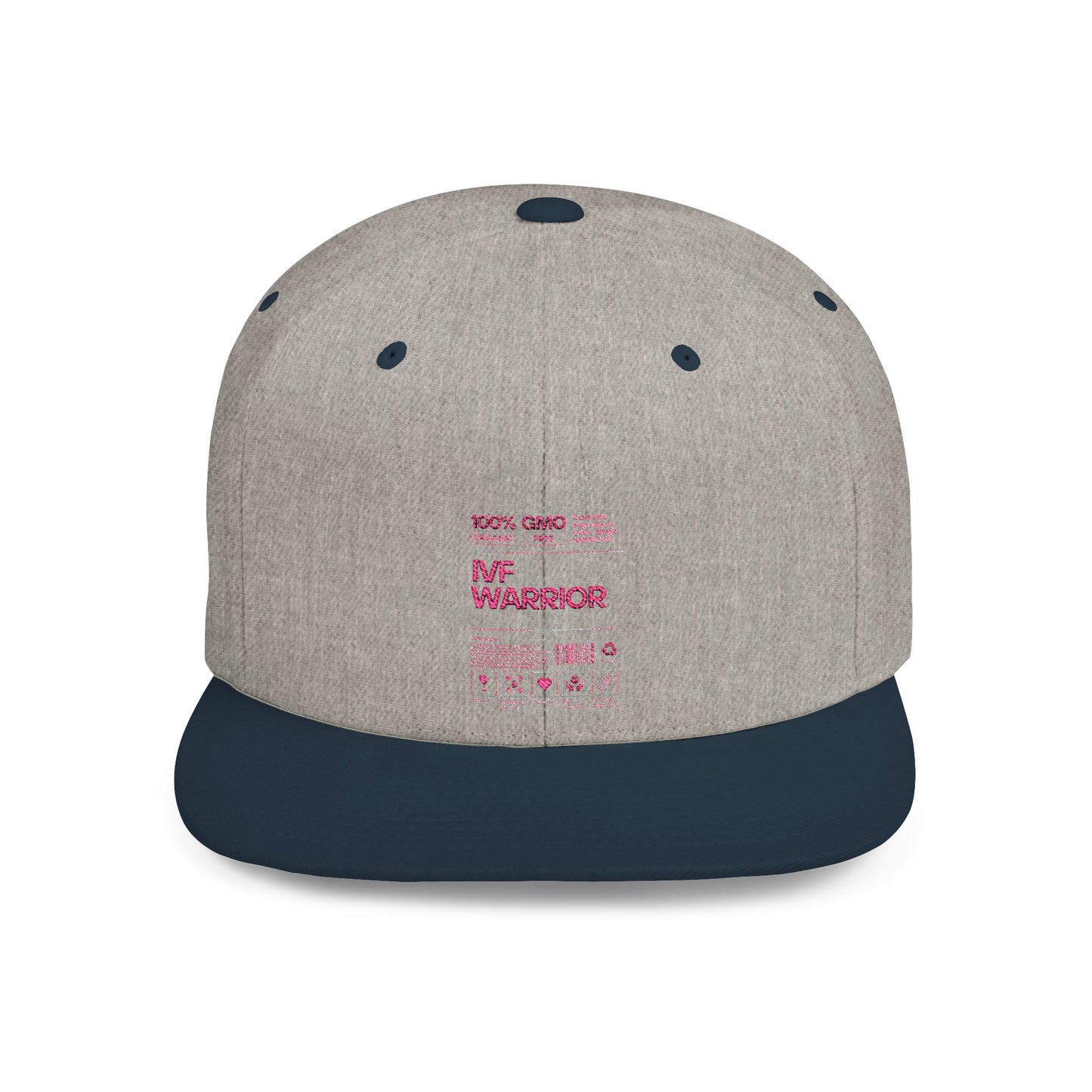 IVF Warrior Snapback Cap, Fertility Awareness Hat, Embroidered Snapback, Infertility Support Cap, Snapback Cap for IVF Journey