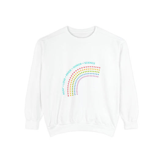PRIDE MUMS Colorful Pride & Science Sweatshirt, Unisex Fashion, LGBTQ+ Apparel, Comfortable Casual Wear, Perfect Gift for Pride Month