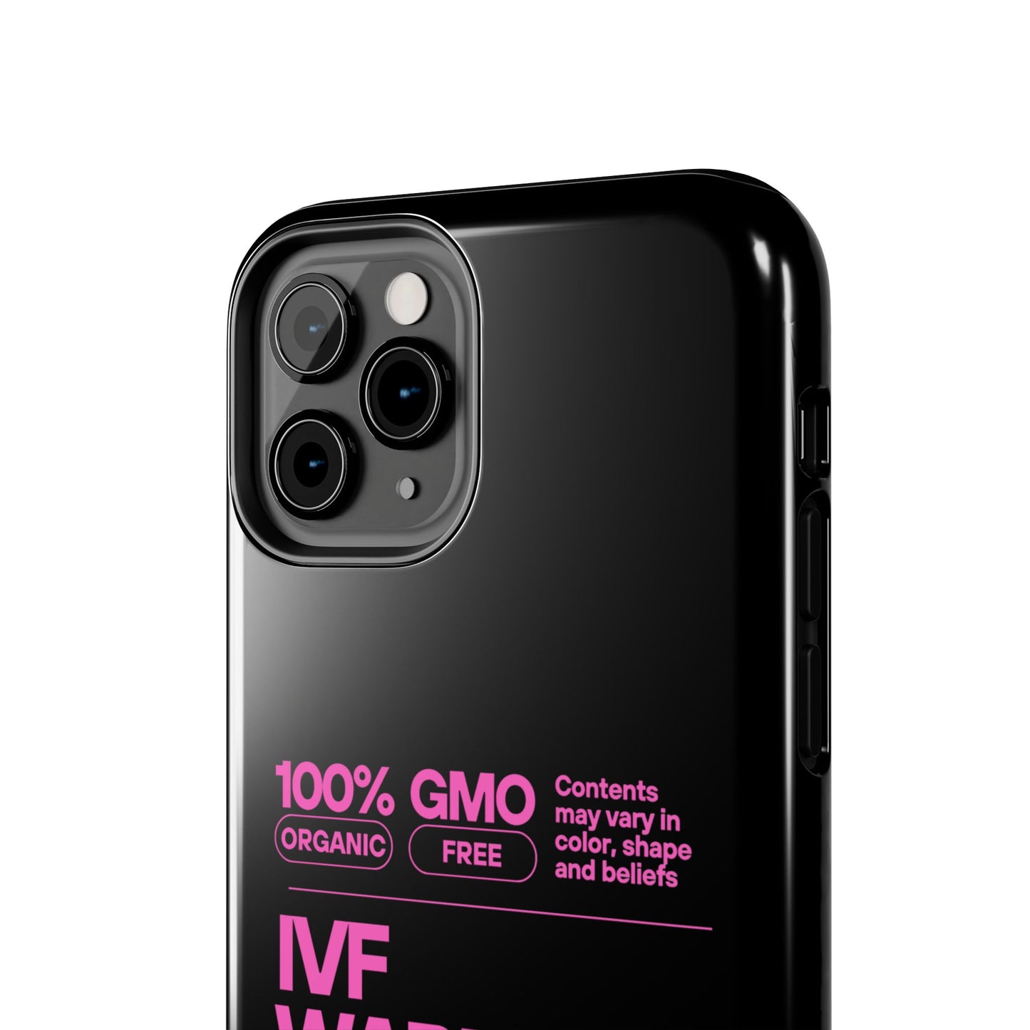 IVF Warrior Tough Phone Case - Empowering Gift for Fertility Journey, IVF Support, Organic Design, Personalized Cases, Motivational Art