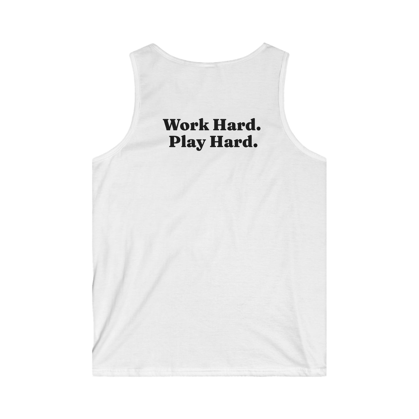 LGBTQ Bear's Fitness Tank Top - Work Hard Play Hard