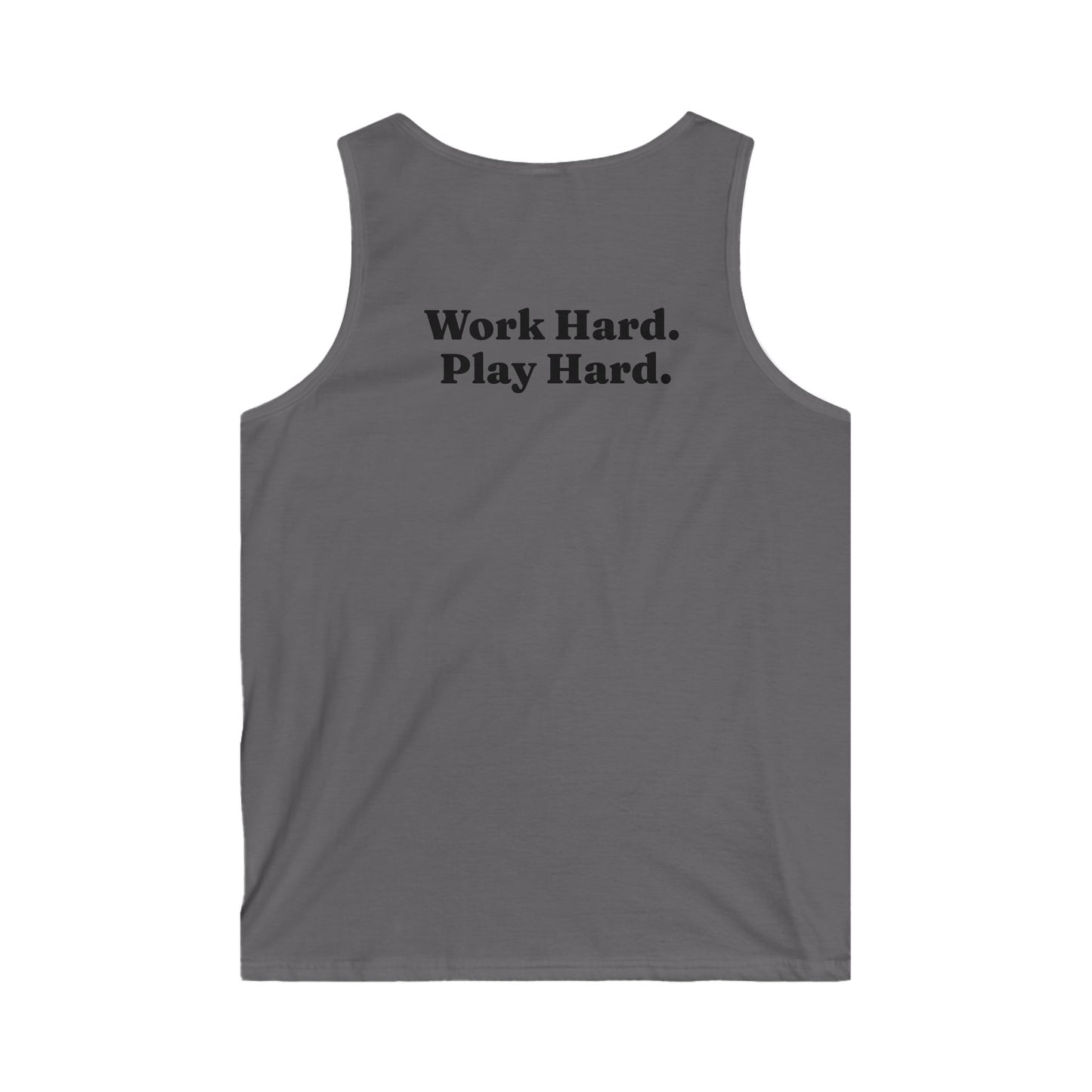 LGBTQ Bear's Fitness Tank Top - Work Hard Play Hard
