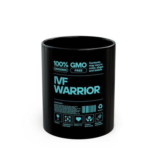 Mug, IVF Warrior mug trending, Infertility Awareness Gift, TTC Coffee Cup, Inspirational Quote Tea Mug, Supportive Fertility Mug