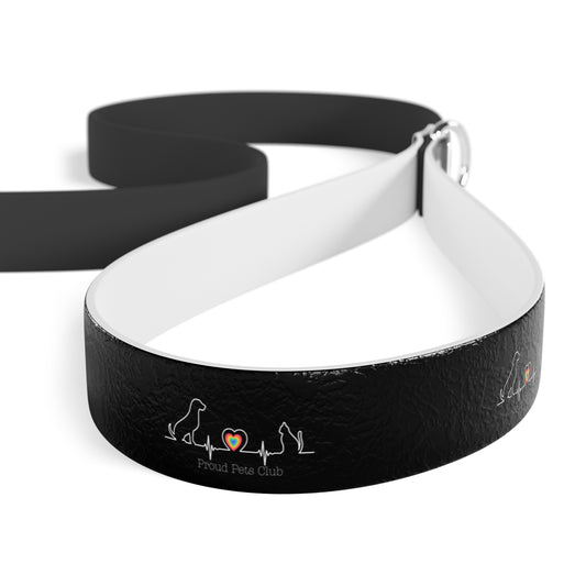 LGBTQ Proud Pets Club Leash for Pet Dog in LGBTQ Family