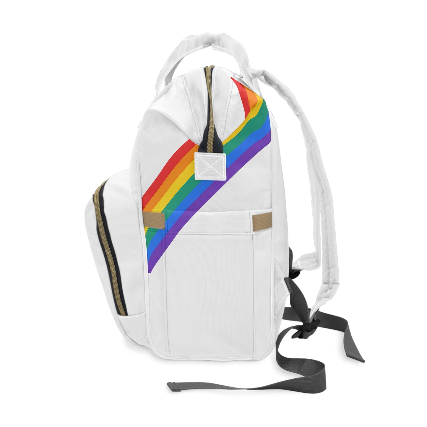 Rainbow Poop Emoji Diaper Backpack - Fun & Functional Baby Gear