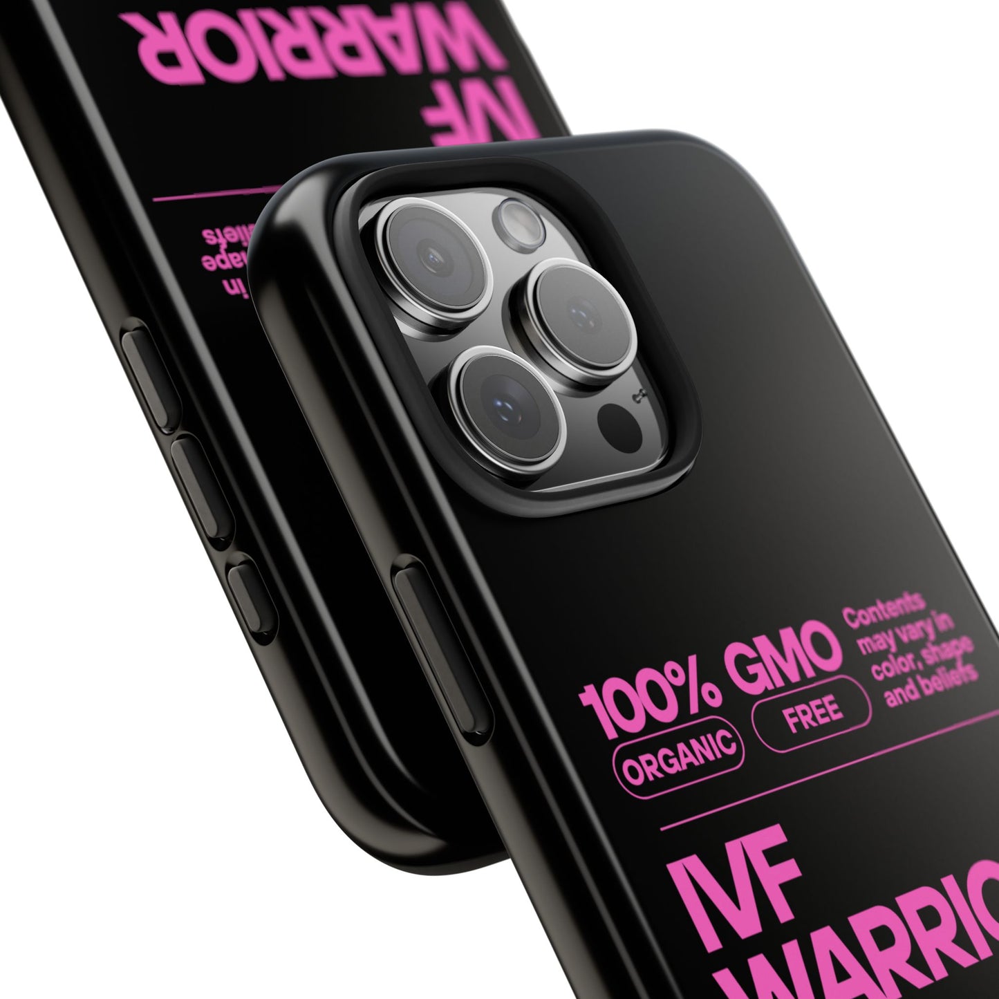 IVF Warrior Tough Phone Case - Empowering Gift for Fertility Journey, IVF Support, Organic Design, Personalized Cases, Motivational Art