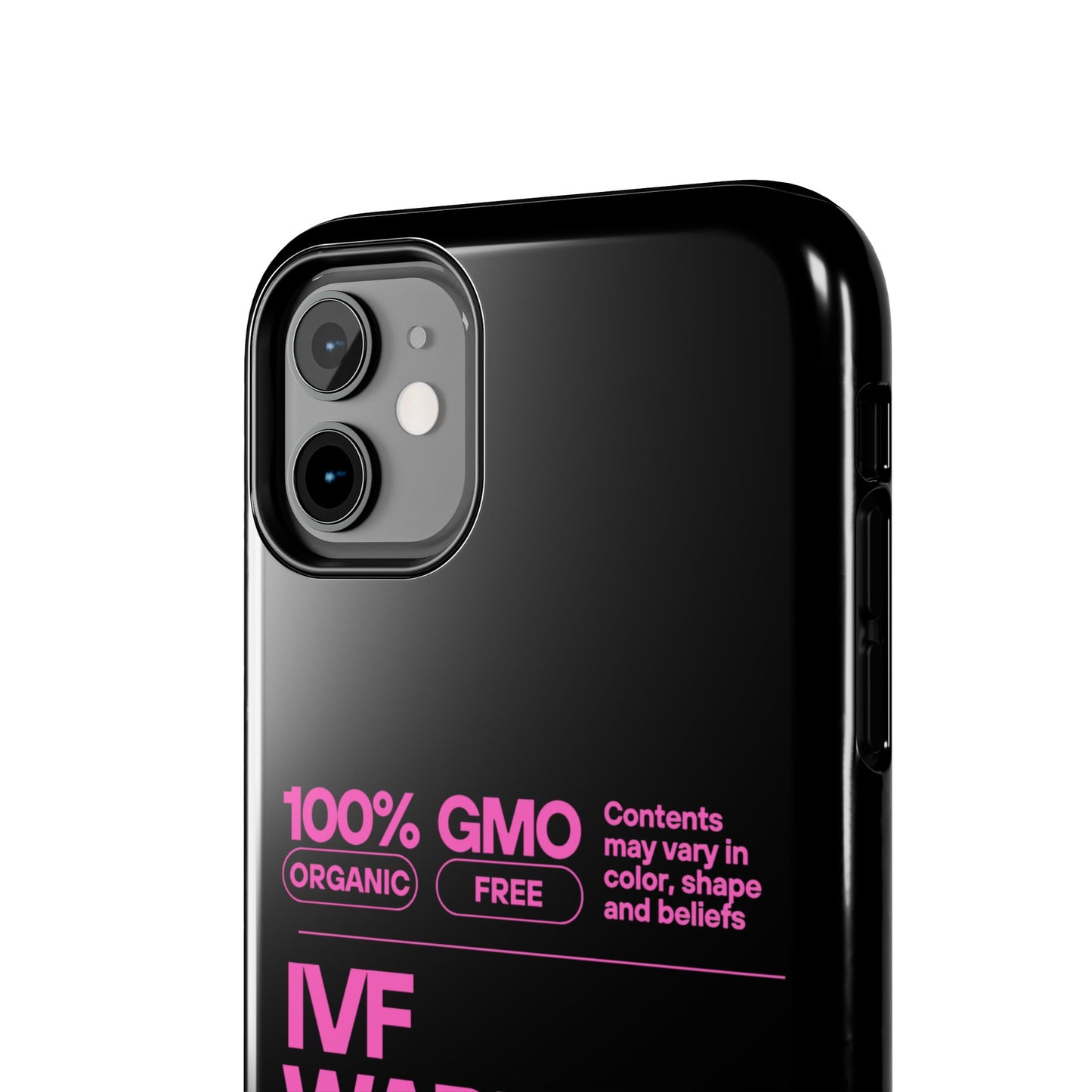 IVF Warrior Tough Phone Case - Empowering Gift for Fertility Journey, IVF Support, Organic Design, Personalized Cases, Motivational Art