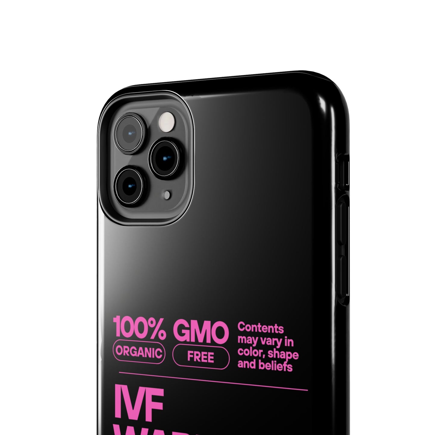 IVF Warrior Tough Phone Case - Empowering Gift for Fertility Journey, IVF Support, Organic Design, Personalized Cases, Motivational Art