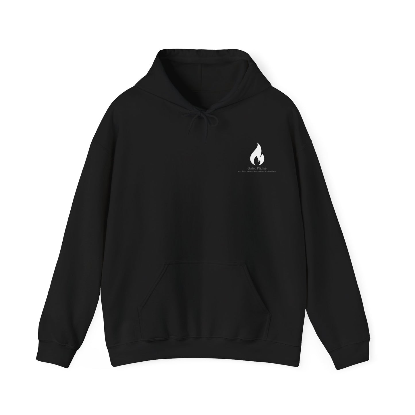 Quiet Flame Hoodie for Ace & Aro -Cozy Casual Hoodie with Fun Quote for Chill Days, Relaxed Sweatshirt for Friendship Days, Gift for Comfort Lovers, Ideal for Lounging, [...]