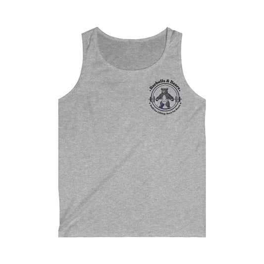 LGBTQ Bear's Fitness Tank Top - Work Hard Play Hard