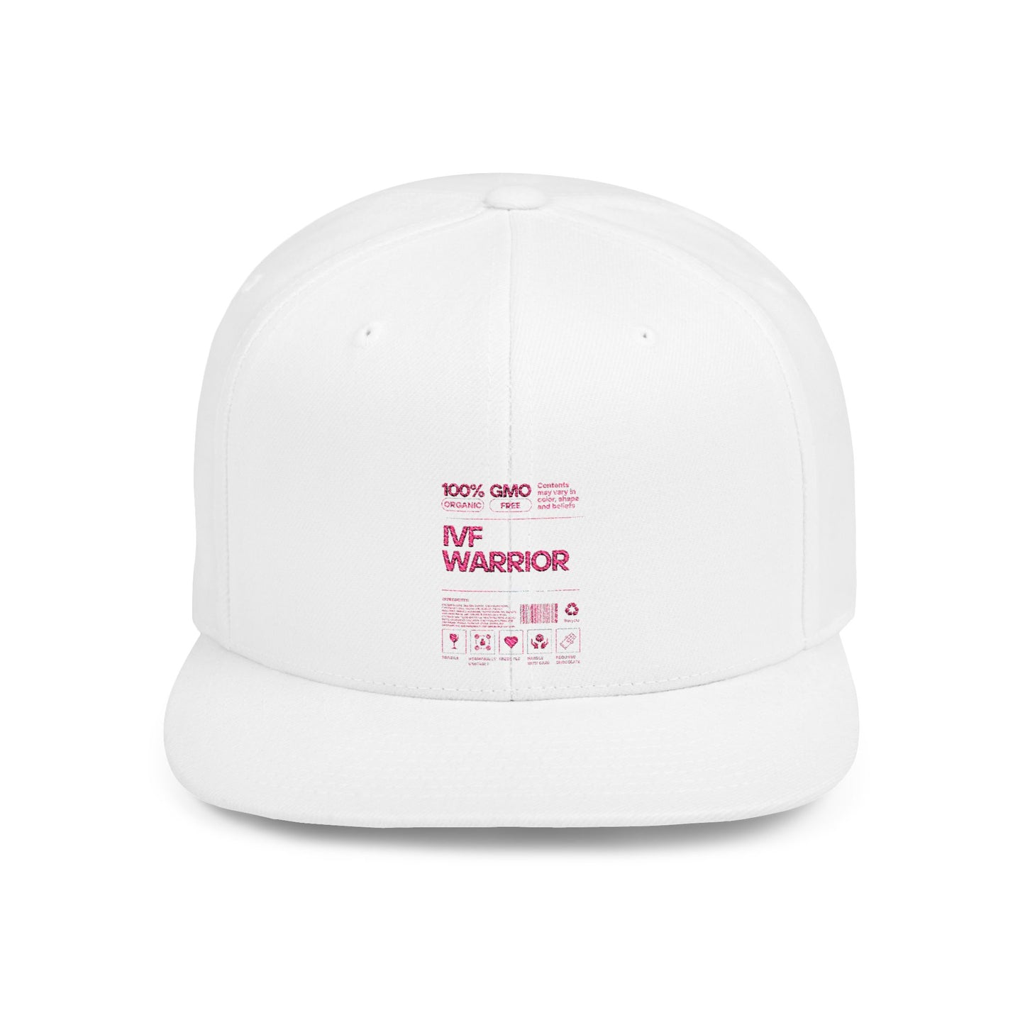 IVF Warrior Snapback Cap, Fertility Awareness Hat, Embroidered Snapback, Infertility Support Cap, Snapback Cap for IVF Journey