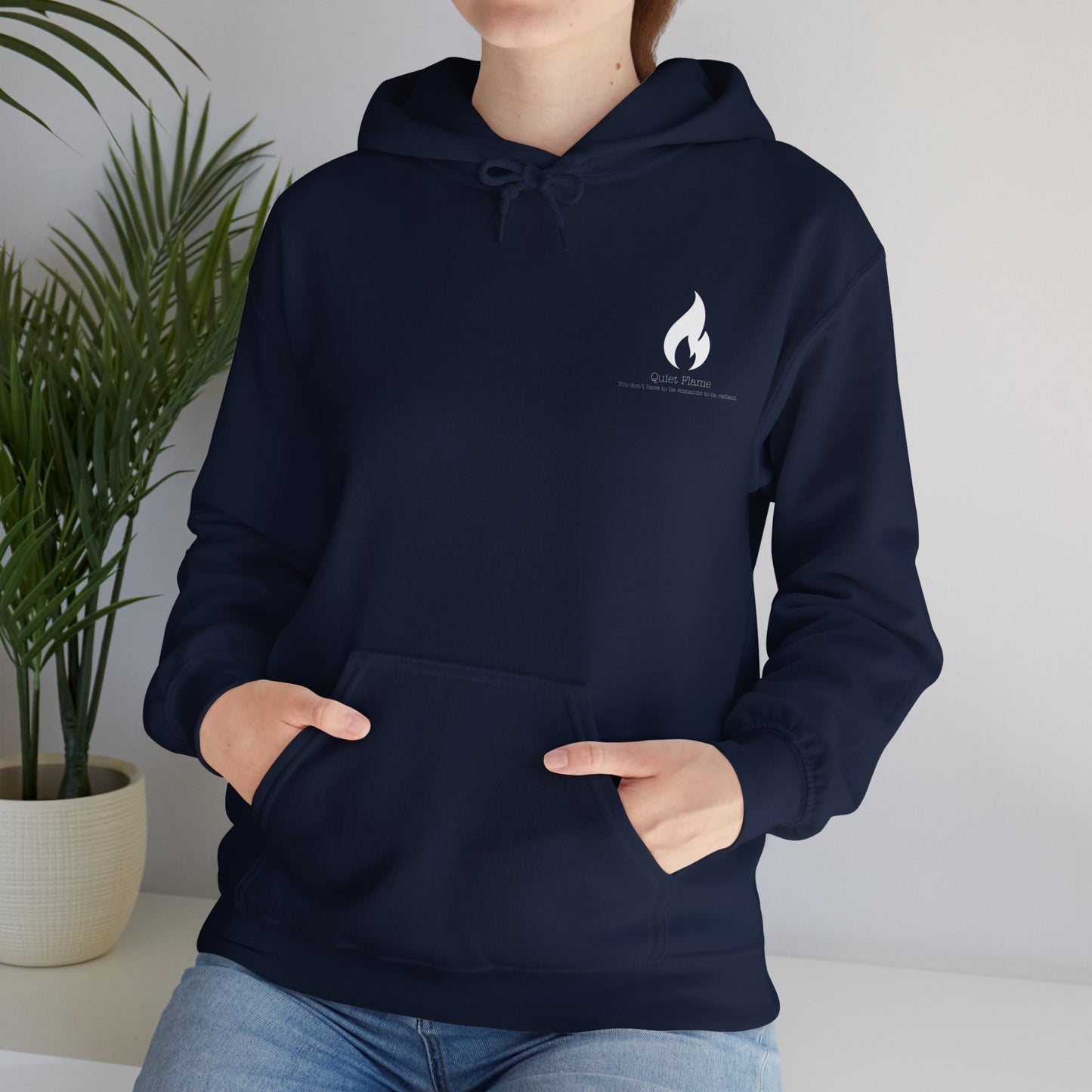 Quiet Flame Hoodie for Ace & Aro -Cozy Casual Hoodie with Fun Quote for Chill Days, Relaxed Sweatshirt for Friendship Days, Gift for Comfort Lovers, Ideal for Lounging, [...]