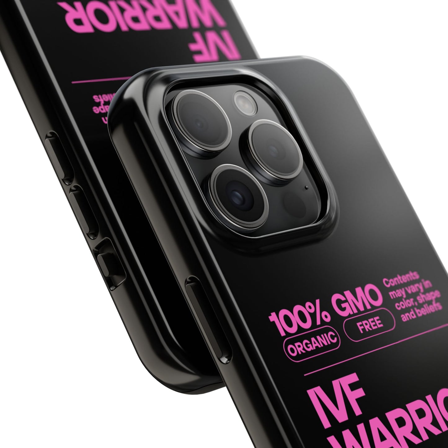 IVF Warrior Tough Phone Case - Empowering Gift for Fertility Journey, IVF Support, Organic Design, Personalized Cases, Motivational Art