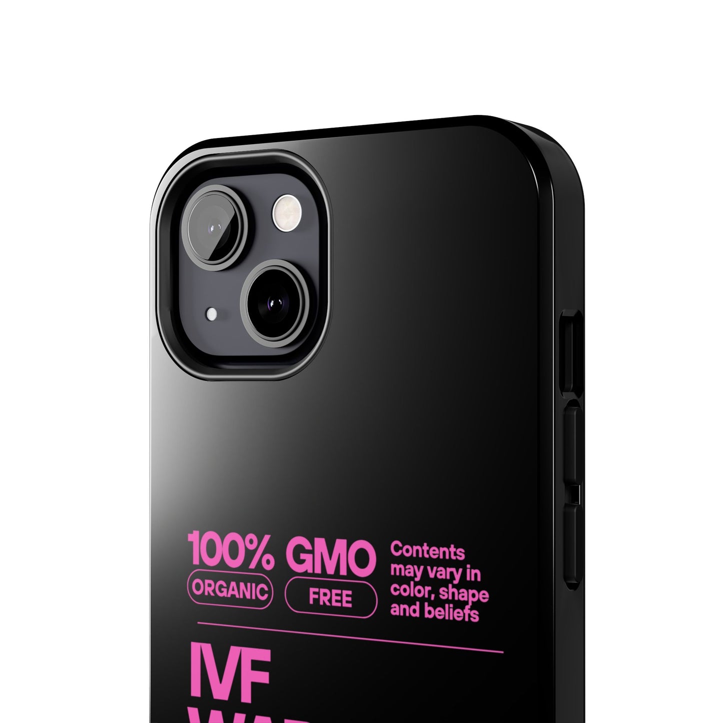 IVF Warrior Tough Phone Case - Empowering Gift for Fertility Journey, IVF Support, Organic Design, Personalized Cases, Motivational Art