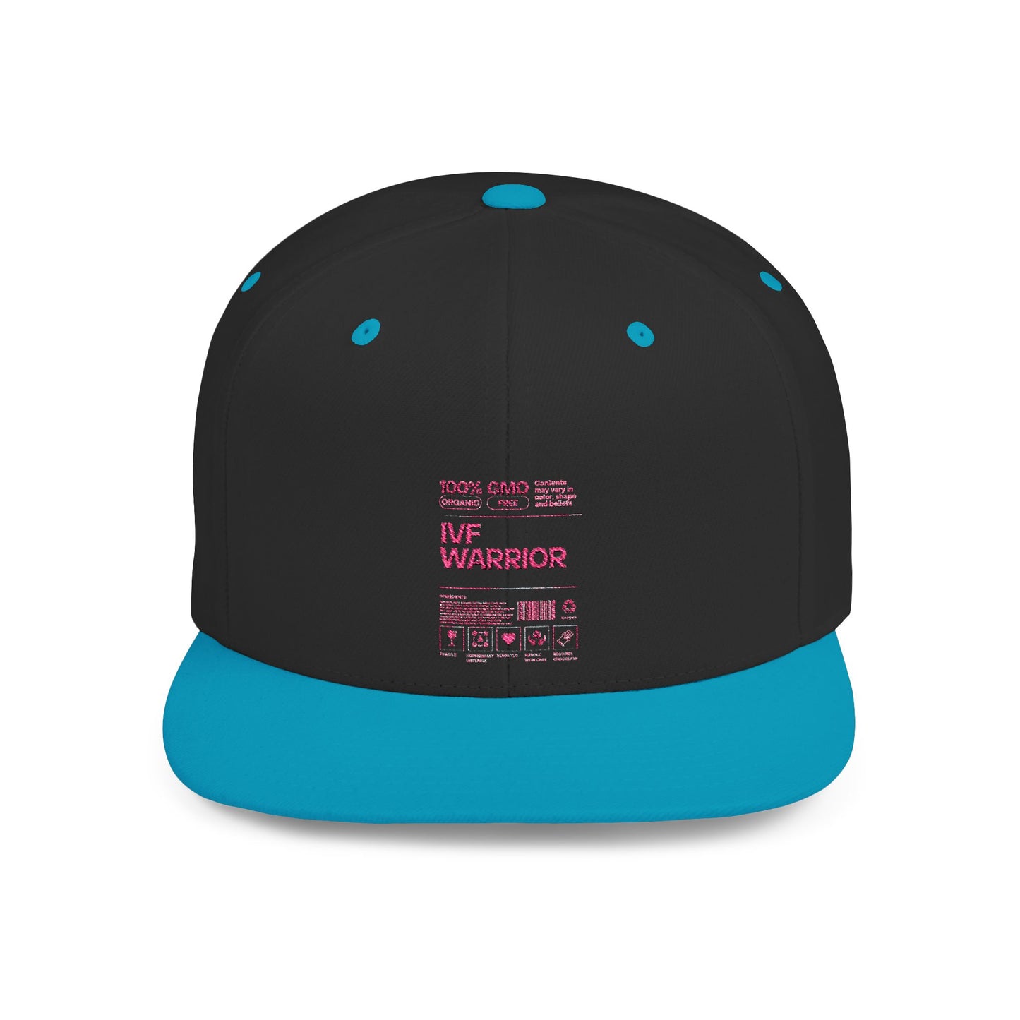 IVF Warrior Snapback Cap, Fertility Awareness Hat, Embroidered Snapback, Infertility Support Cap, Snapback Cap for IVF Journey