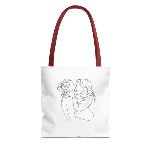 Naughty Lesbian Tote Bag - Stylish & Fun for LGBTQ Friends!