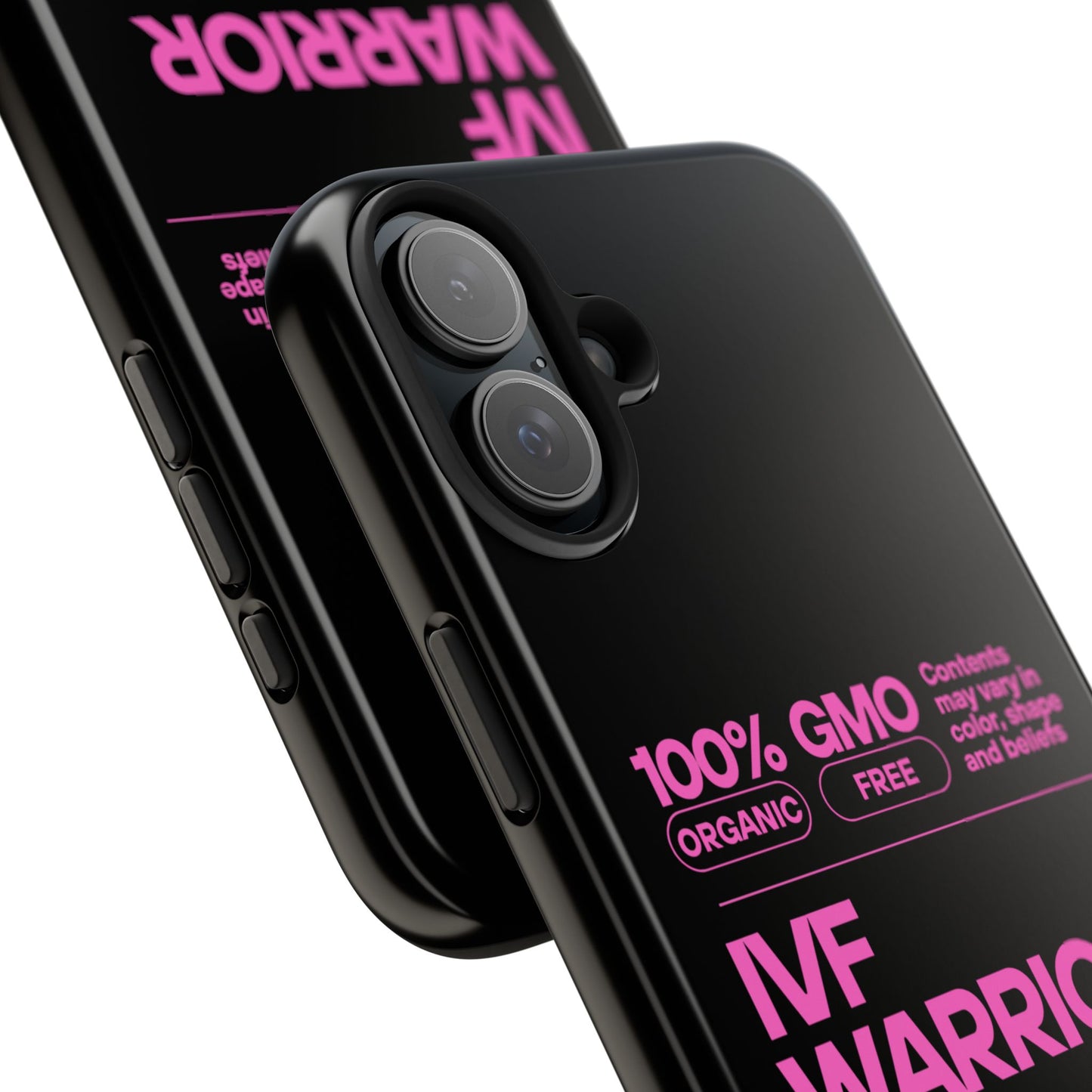 IVF Warrior Tough Phone Case - Empowering Gift for Fertility Journey, IVF Support, Organic Design, Personalized Cases, Motivational Art