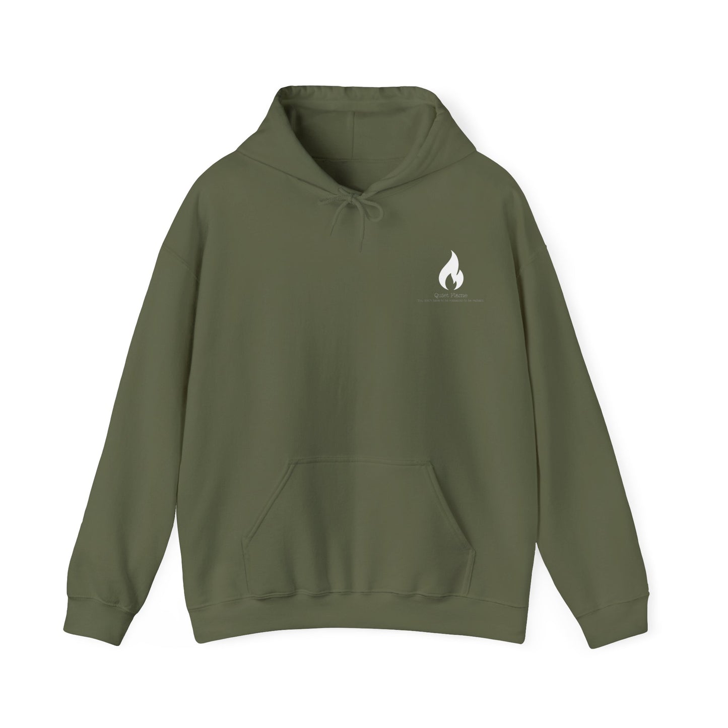 Quiet Flame Hoodie for Ace & Aro -Cozy Casual Hoodie with Fun Quote for Chill Days, Relaxed Sweatshirt for Friendship Days, Gift for Comfort Lovers, Ideal for Lounging, [...]