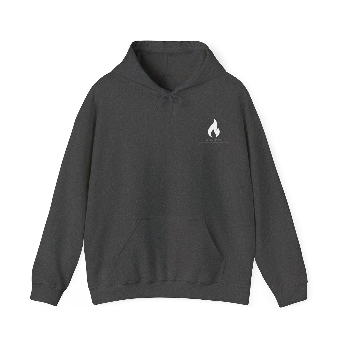 Quiet Flame Hoodie for Ace & Aro -Cozy Casual Hoodie with Fun Quote for Chill Days, Relaxed Sweatshirt for Friendship Days, Gift for Comfort Lovers, Ideal for Lounging, [...]