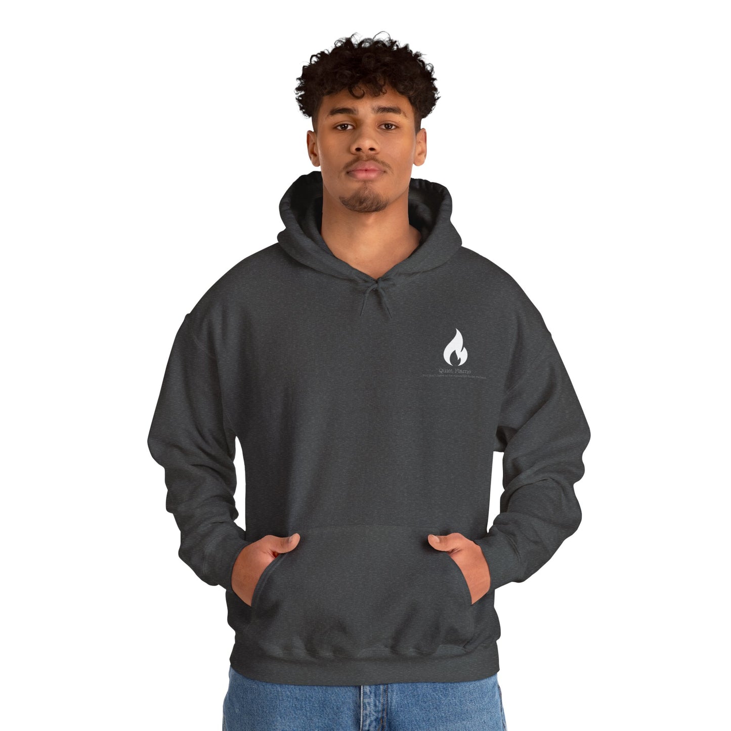 Quiet Flame Hoodie for Ace & Aro -Cozy Casual Hoodie with Fun Quote for Chill Days, Relaxed Sweatshirt for Friendship Days, Gift for Comfort Lovers, Ideal for Lounging, [...]