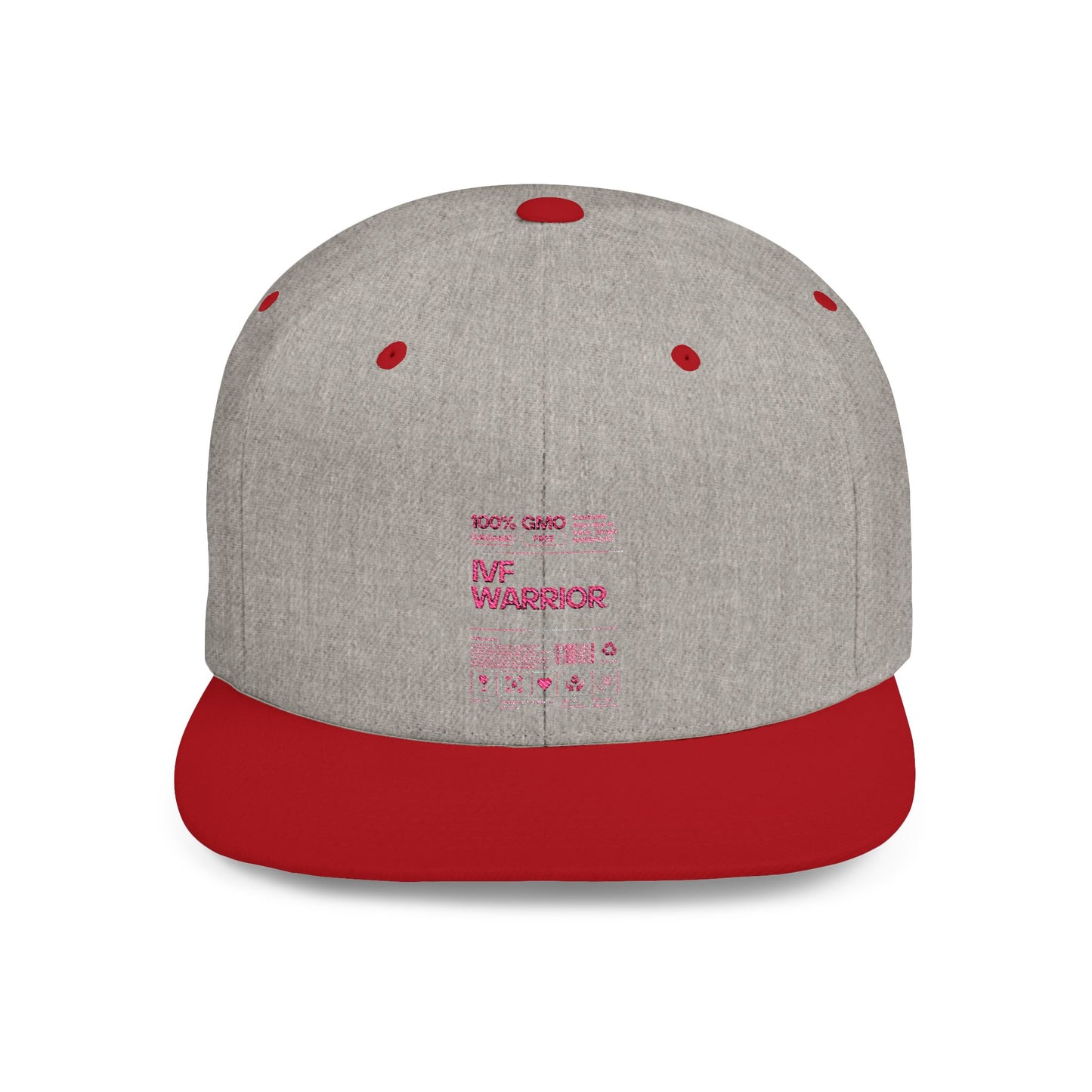 IVF Warrior Snapback Cap, Fertility Awareness Hat, Embroidered Snapback, Infertility Support Cap, Snapback Cap for IVF Journey