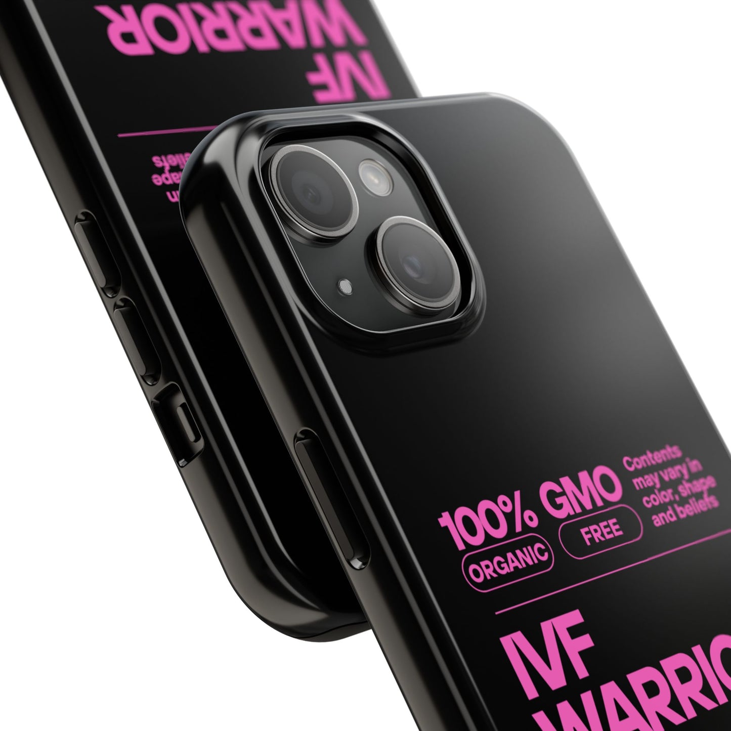 IVF Warrior Tough Phone Case - Empowering Gift for Fertility Journey, IVF Support, Organic Design, Personalized Cases, Motivational Art