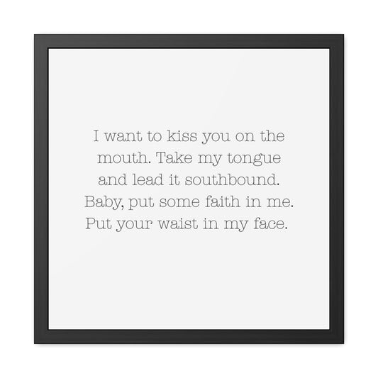 Spicy LGBTQ Empowering Framed Poster - The Two Girls Club