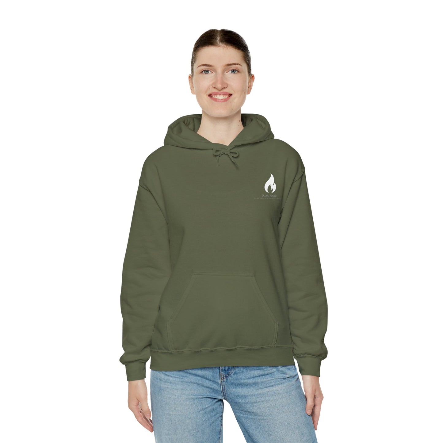 Quiet Flame Hoodie for Ace & Aro -Cozy Casual Hoodie with Fun Quote for Chill Days, Relaxed Sweatshirt for Friendship Days, Gift for Comfort Lovers, Ideal for Lounging, [...]
